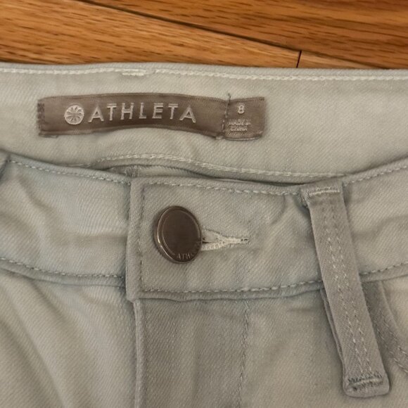 Athleta Sculptek light blue light weight stretch jeans - Picture 4 of 6